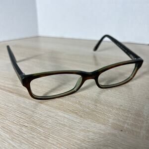 Ray-Ban RB5187 2445 Eyeglasses BrownPARTS ONLY Green Frames 52-16-140 WARPED